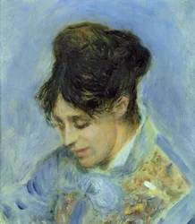 Portret van Madame Claude Monet, 1872